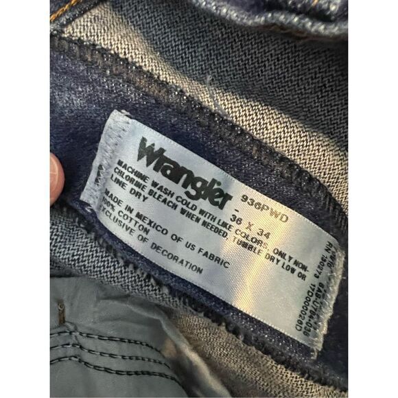 Wrangler Mens Jeans Size 36/34 - Picture 4 of 4